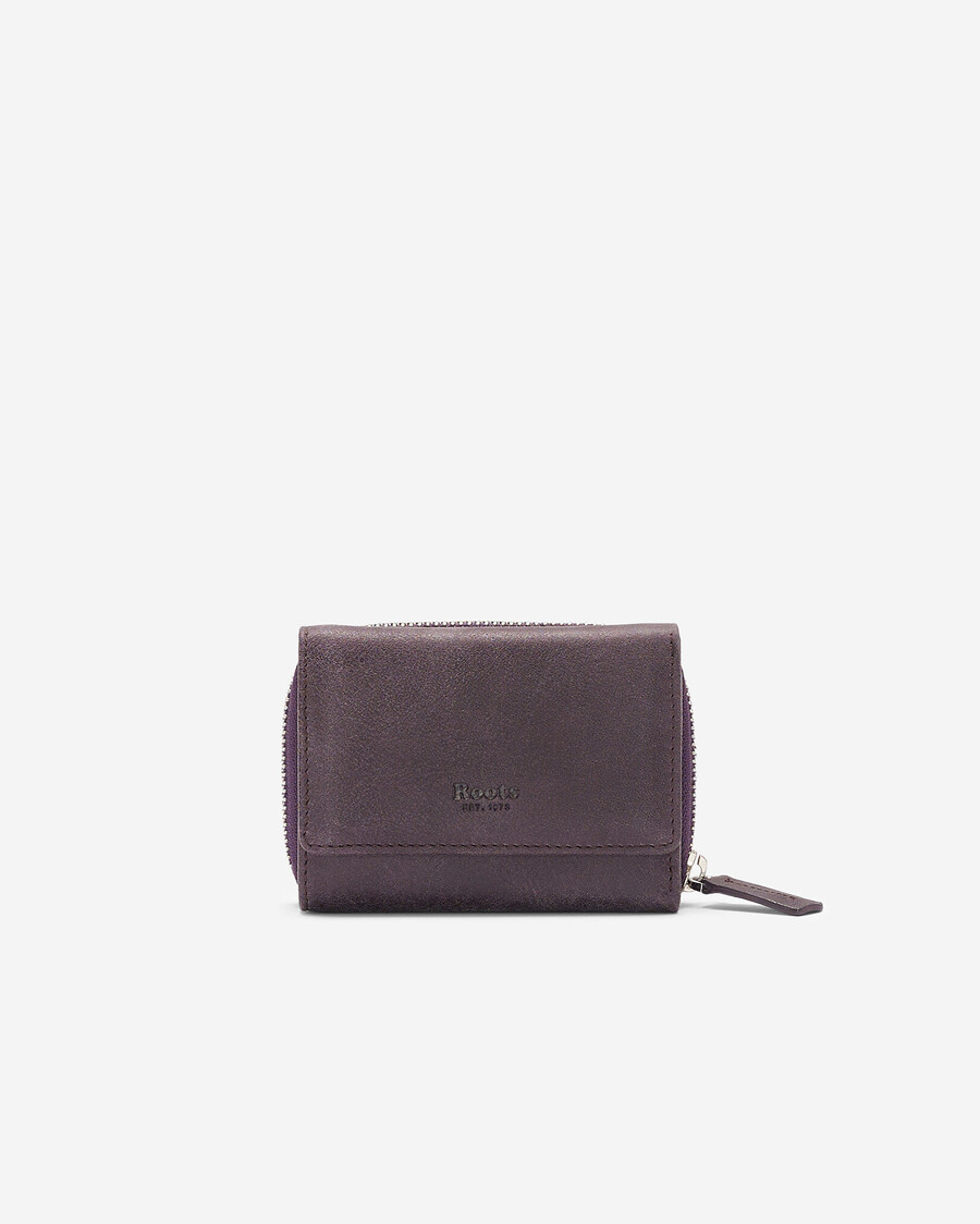 bolso de mano pequeño de tres pliegues tribe